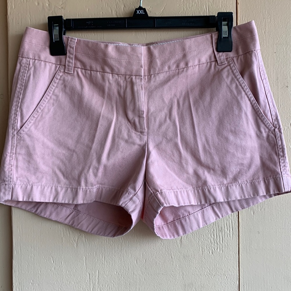J Crew Sz 2 Soft Pink Chino Shorts